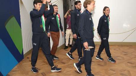 CASA ITALIA Pentathlon Canoa Beach Soccer LPA09655 Ph Luca Pagliaricci CONI