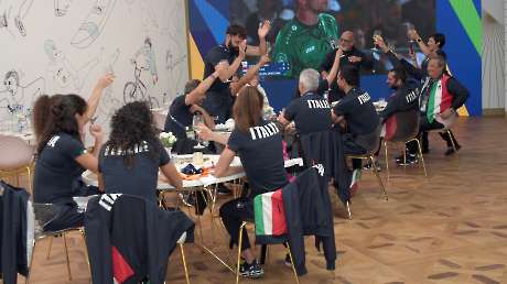 CASA ITALIA Pentathlon Canoa Beach Soccer LPA09711 Ph Luca Pagliaricci CONI