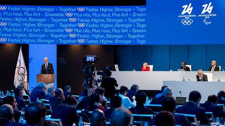 161023_141st IOC Session Day 2_Report on XXV Olympic Winter Games, Milano Cortina_Martin__GMM8816