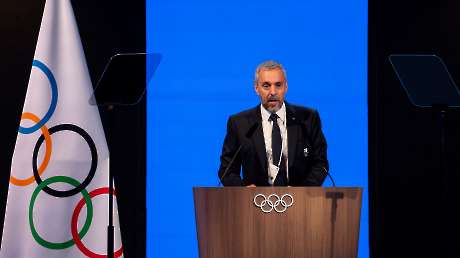 161023_141st IOC Session Day 2_Report on XXV Olympic Winter Games, Milano Cortina_Martin__GMM8846