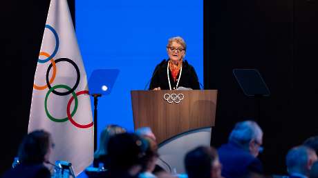161023_141st IOC Session Day 2_Report on XXV Olympic Winter Games, Milano Cortina_Martin__GMM8887