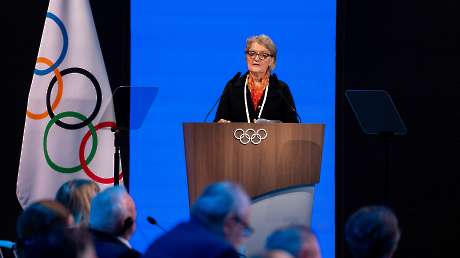 161023_141st IOC Session Day 2_Report on XXV Olympic Winter Games, Milano Cortina_Martin__GMM8895