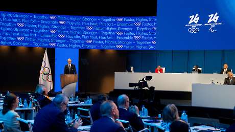 161023_141st IOC Session Day 2_Report on XXV Olympic Winter Games, Milano Cortina_Martin__IOC8596
