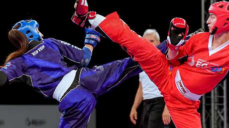 Kickboxing Domenica ANGELINO -Tina BALOH (SLO) Ph Simone Ferraro SFA07158 copia