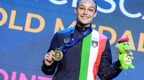 Kickboxing Francesca CECI Point Fighting -60kg Ph Simone Ferraro SFA04299 copia