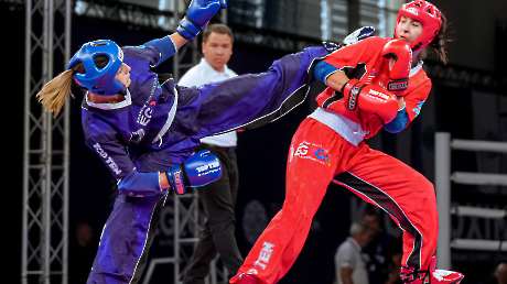 Kickboxing Francesca CECI v Andrea BUSA (HUN) Ph Simone Ferraro SFA03291 copia