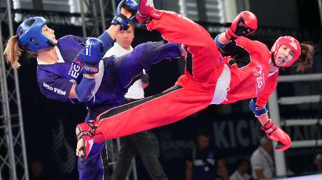 Kickboxing Francesca CECI v Andrea BUSA (HUN) Ph Simone Ferraro SFA03315