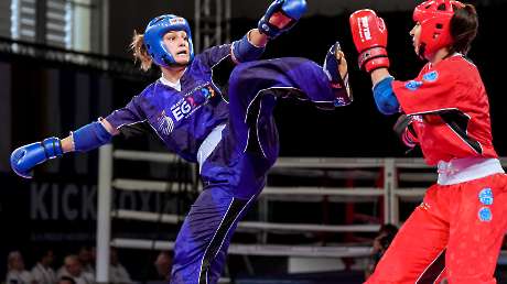 Kickboxing Francesca CECI v Andrea BUSA (HUN) Ph Simone Ferraro SFA03418 copia