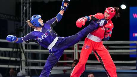 Kickboxing Francesca CECI v Andrea BUSA (HUN) Ph Simone Ferraro SFA03453