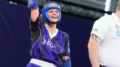 Kickboxing Francesca CECI v Andrea BUSA (HUN) Ph Simone Ferraro SFA03822