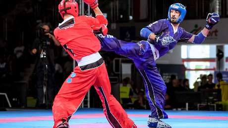 Kickboxing Gabriele LANZILAO v, Georgios TSAMPODIMOS LEOVARIS (GRE) Ph Simone Ferraro SFA06588 copia