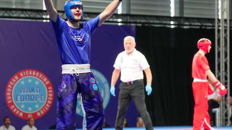 Kickboxing Ivan PENZO v Anis TRIQUI (GER) Ph Simone Ferraro SFA00504