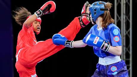Kickboxing Luna MENDY v Urska GAZVODA (SLO) Ph Simone Ferraro SFA04806 copia