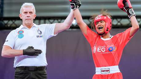 Kickboxing Luna MENDY v Urska GAZVODA (SLO) Ph Simone Ferraro SFA05640 copia
