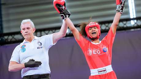 Kickboxing Luna MENDY v Urska GAZVODA (SLO) Ph Simone Ferraro SFA05672 copia