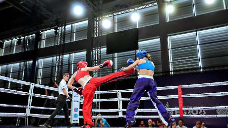 Kickboxing Nicole PERONA v Emine ARSLAN (TUR) Ph Simone Ferraro SFA02365 copia