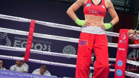 Kickboxing Nicole PERONA v Emine ARSLAN (TUR) Ph Simone Ferraro SFA03109