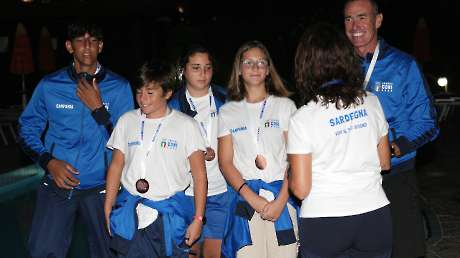 Canoa Premiazioni Trofeo CONI Ph Luca Pagliaricci LPA00375