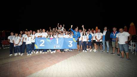 Canoa Premiazioni Trofeo CONI Ph Luca Pagliaricci LPA00393