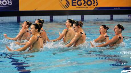 Nuoto Artistico ARGENTO 01 Ph Pagliaricci Ferraro CONI