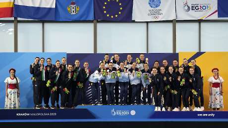 Nuoto Artistico ARGENTO ORO Rutina Técnica 01 copia Ph Pagliaricci Ferraro CONI