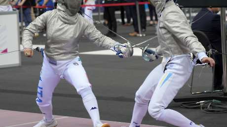 GREGORIO Rossella vs KHARLAN Olga LPA08002 Ph Luca Pagliaricci CONI