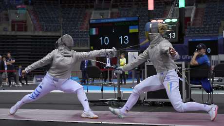 GREGORIO Rossella vs KHARLAN Olga LPA08189 Ph Luca Pagliaricci CONI