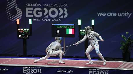 PASSARO Eloisa vs KHARLAN Olga LPA08518 Ph Luca Pagliaricci CONI