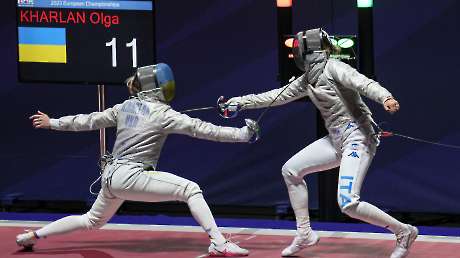 PASSARO Eloisa vs KHARLAN Olga LPA08524 Ph Luca Pagliaricci CONI