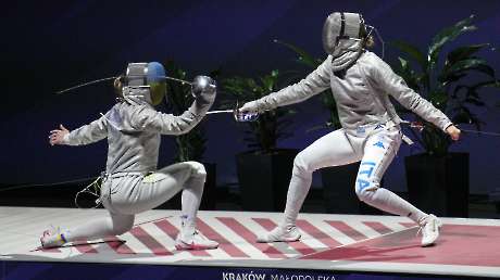 PASSARO Eloisa vs KHARLAN Olga LPA08574 Ph Luca Pagliaricci CONI