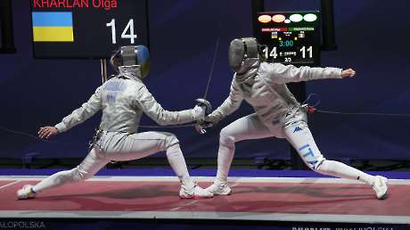 PASSARO Eloisa vs KHARLAN Olga LPA08586 Ph Luca Pagliaricci CONI