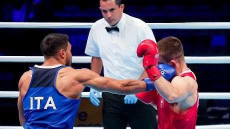 Pugilato Aziz Abbes MOUHIIDINE –, Jack MARLEY (IRL) 92Kg Ph Simone Ferraro SFA07307 copia