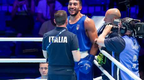Pugilato Aziz Abbes MOUHIIDINE –, Jack MARLEY (IRL) 92Kg Ph Simone Ferraro SFA08079 copia