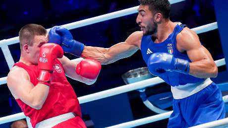 Pugilato Aziz Abbes MOUHIIDINE –, Jack MARLEY (IRL) 92Kg Ph Simone Ferraro SFA08357 copia