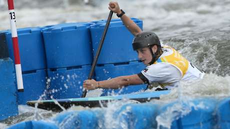CANOA Slalom MICOZZI Elena LPA00347 Ph Luca Pagliaricci CONI
