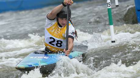 CANOA Slalom MICOZZI Elena LPA00394 Ph Luca Pagliaricci CONI