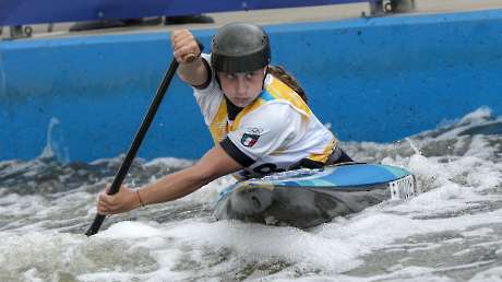 CANOA Slalom MICOZZI Elena LPA00421 Ph Luca Pagliaricci CONI