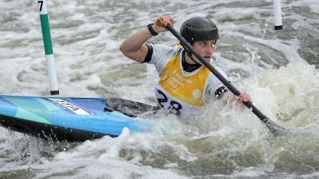 CANOA Slalom MICOZZI Elena LPA00464 Ph Luca Pagliaricci CONI