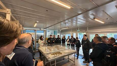 Visita dei tecnici azzurri agli impianti di Parigi 2024