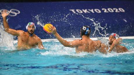 Italia Serbia Pallanuoto Foto Mezzelani  GMT (c)012