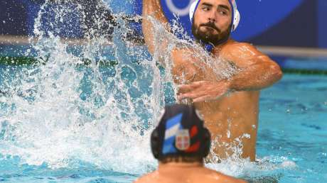 Italia Serbia Pallanuoto Foto Mezzelani  GMT (c)021