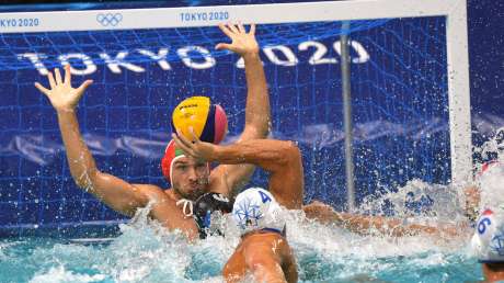 Italia Serbia Pallanuoto Foto Mezzelani  GMT (c)026