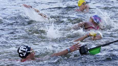 Nuoto 10km Donne Bruni foto Luca Pagliaricci GMT _TOK6943 copia