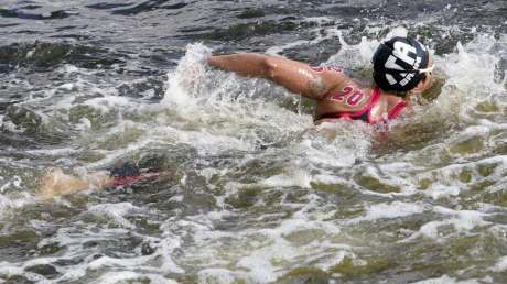 Nuoto 10km Donne Bruni foto Luca Pagliaricci GMT _TOK6991 copia