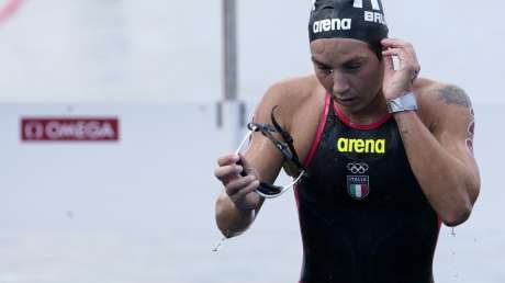 Nuoto 10km Donne Bruni foto Luca Pagliaricci GMT _TOK7102 copia