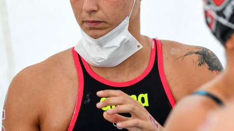 Nuoto 10km Donne Bruni foto Luca Pagliaricci GMT ABI_5786
