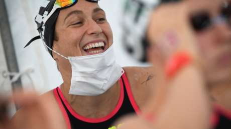 Nuoto 10km Donne Bruni foto Luca Pagliaricci GMT ABI_5800
