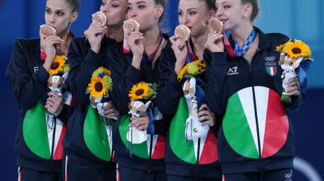 Ginnastica Ritmica Farfalle BRONZO Foto Luca Pagliaricci GMT TOK08890 copia