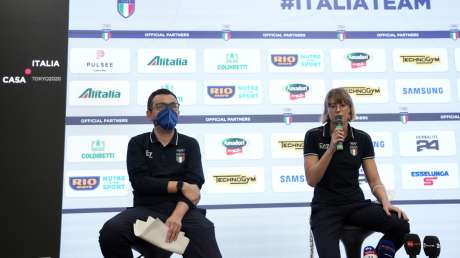 Pellegrini Conferenza Stampa Casa Italia foto Luca Pagliaricci GMT _PAG0394 copia
