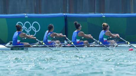Canottaggio 4 coppia donne Foto Luca Pagliaricci GMT TOK03299 copia